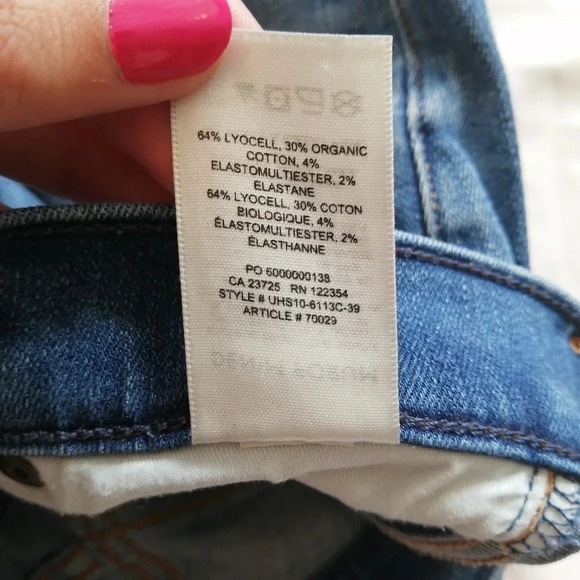 Aritzia Denim Forum Nico Mid Rise Skinny Crop Jeans in Medium Lagoon 24 - Picture 15 of 16